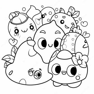 Shopkins Coloring Pages