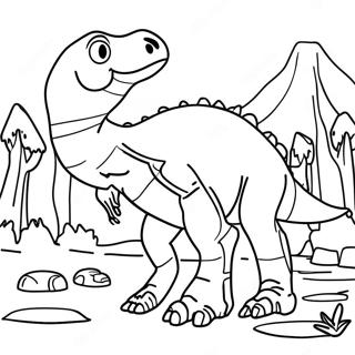Exciting Camp Cretaceous Coloring Page 112576-48689