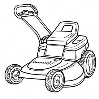 Lawn Mower Coloring Page 112599-48698