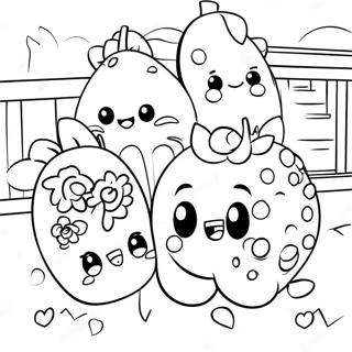 Shopkins Coloring Pages