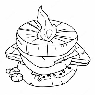 Smores Coloring Pages