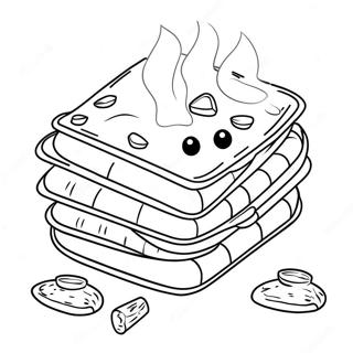 S Mores Coloring Page 112624-48718