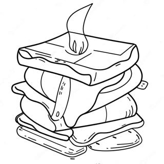 S Mores Coloring Page 112624-48719