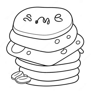 Delicious S Mores Treat Coloring Page 112625-48723