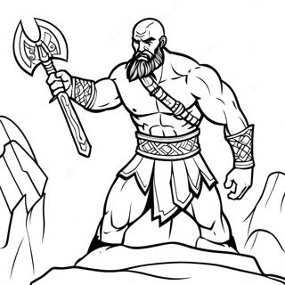 God Of War Coloring Pages