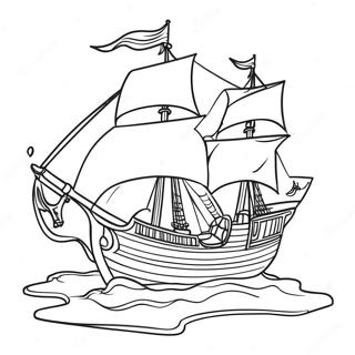 Adventurous Buccaneers Coloring Page 112807-48872