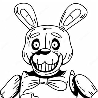 Withered Bonnie Coloring Page 112933-48959