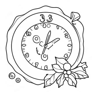 Christmas Countdown Coloring Pages