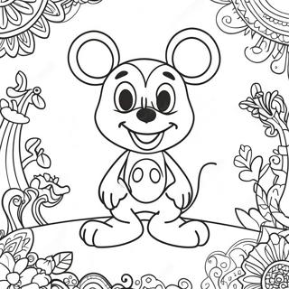 Disney Trippy Coloring Page 113370-49418