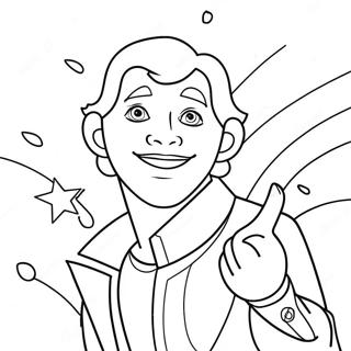 Keefe Sencen With Magical Powers Coloring Page 113424-49467