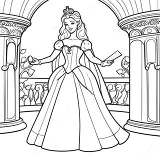 Luxa In The Royal Castle Coloring Page 113426-49475