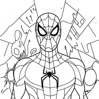 Spiderman Among Us Coloring Pages