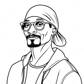 Snoop Dogg Coloring Pages