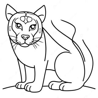 Puma Coloring Page 113653-49640