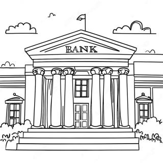 Bank Coloring Page 113705-49678