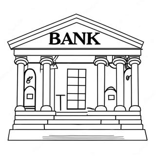 Bank Coloring Page 113705-49680