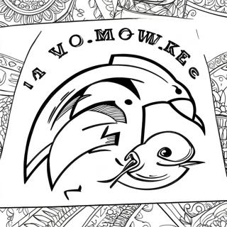 Iowa Hawkeyes Coloring Pages