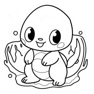 Water Type Pokemon Coloring Page 113834-49778