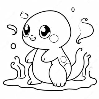 Water Type Pokemon Coloring Page 113834-49780