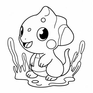 Cute Water Type Pokemon Coloring Page 113835-49781