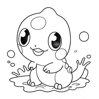 Cute Water Type Pokemon Coloring Page 113835-49782