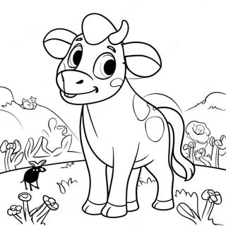 Ferdinand With Friends Coloring Page 113863-49811