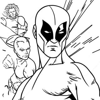 X-Men Coloring Pages