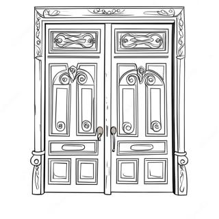 Doors Coloring Page 114091-49978