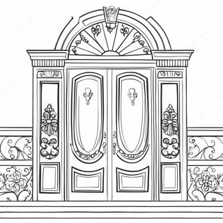 Doors Coloring Page 114091-49979