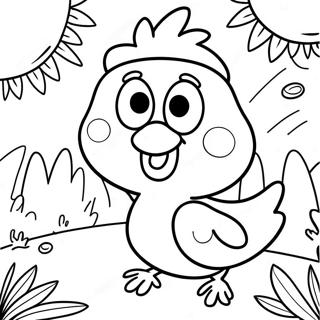 Chicka Chicka Boom Boom Coloring Page 114142-50018