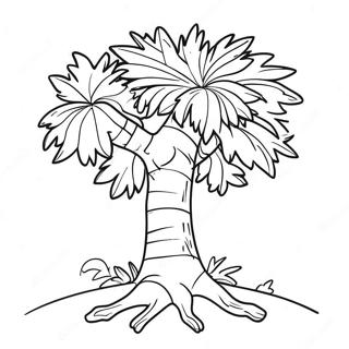 Colorful Chicka Chicka Boom Boom Tree Coloring Page 114143-50022