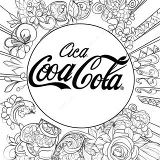 Coca Cola Logo Coloring Page 114168-50039