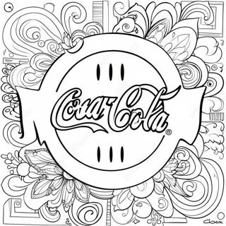 Coca Cola Logo Coloring Page 114168-50040