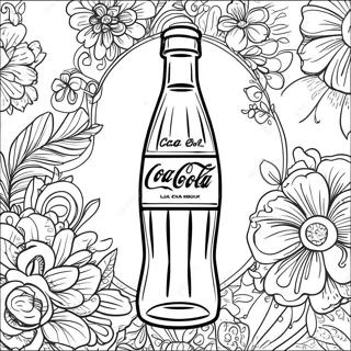 Vintage Coca Cola Bottle Coloring Page 114169-50041