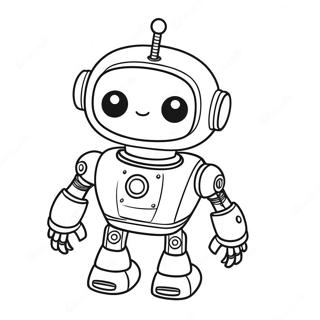 Robot Coloring Pages