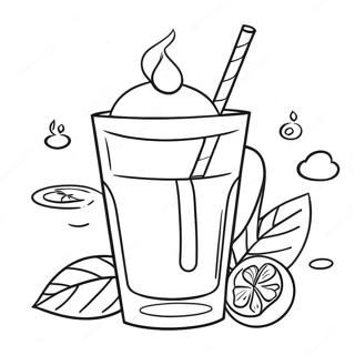 Drink Coloring Pages