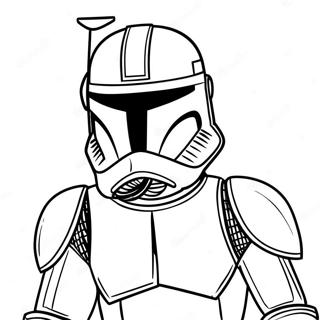 Arc Trooper Clone Trooper Coloring Pages