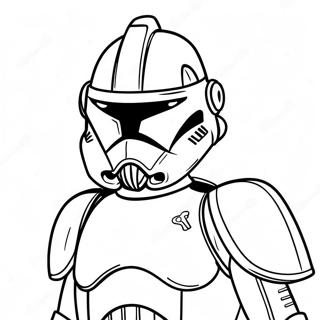 Arc Trooper Clone Trooper Coloring Page 114527-50319