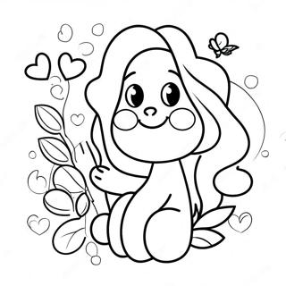 Colorful Happy Mothers Day Nana Coloring Page 114555-50346