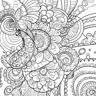 Henna Coloring Pages