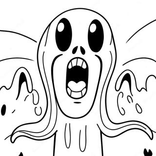 Scream Coloring Page 114709-50458