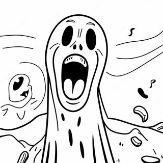 Scream Coloring Page 114709-50460