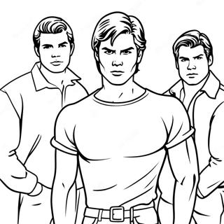 The Outsiders Coloring Page 114890-50599