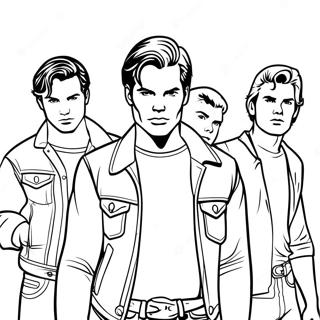 The Outsiders Coloring Page 114890-50600