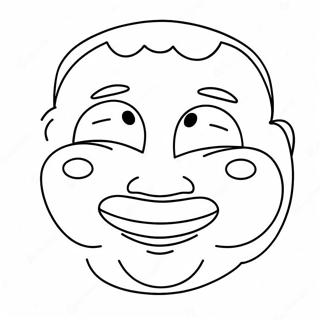 Happy Face Numbers Coloring Page 114920-50633