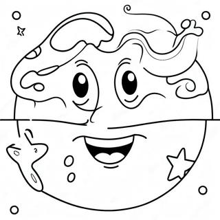 Happy Face Numbers Coloring Page 114920-50634