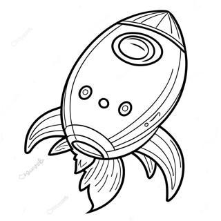 Rocket Ship Coloring Page 114941-50639