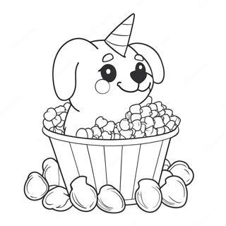 Puppycorn Coloring Pages