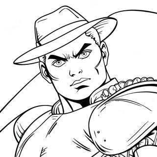 Jojo's Bizarre Adventure Coloring Pages