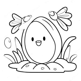Colorful Pokemon Egg Hunt Coloring Page 115201-50846